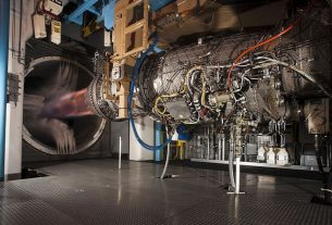 Pratt & Whitney’s F135 engine, used in the F-35 Lightning II.